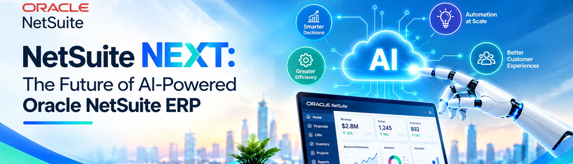 NetSuite NEXT: The Future of AI-Powered Oracle NetSuite ERP – Invitra Technologies